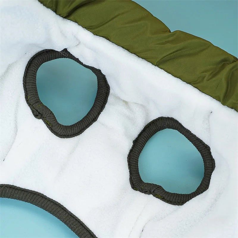 Pet Dog Winter Jacket with Harness