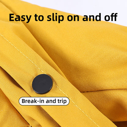 Dog Raincoat With Reflective Strap