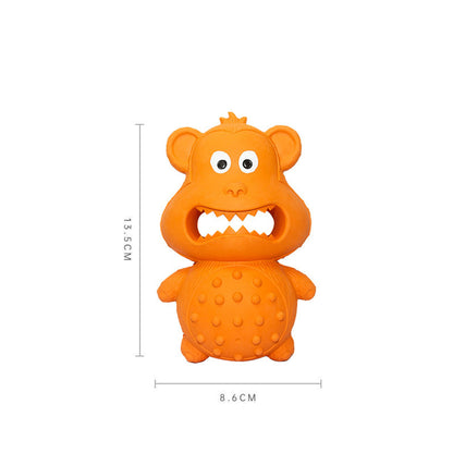 Dog Toys for Aggressive Chewers Natural Rubber Squeaky Dog Toys 